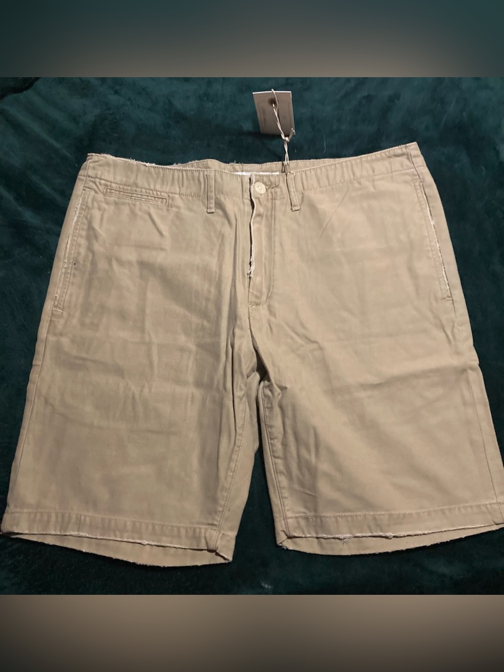 Artisan de Luxe Men's Flat Front Chino Shorts NWT Size 36